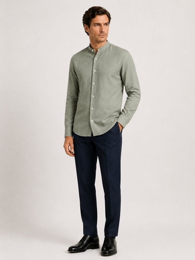 Chemise col coreen TIMEO_075