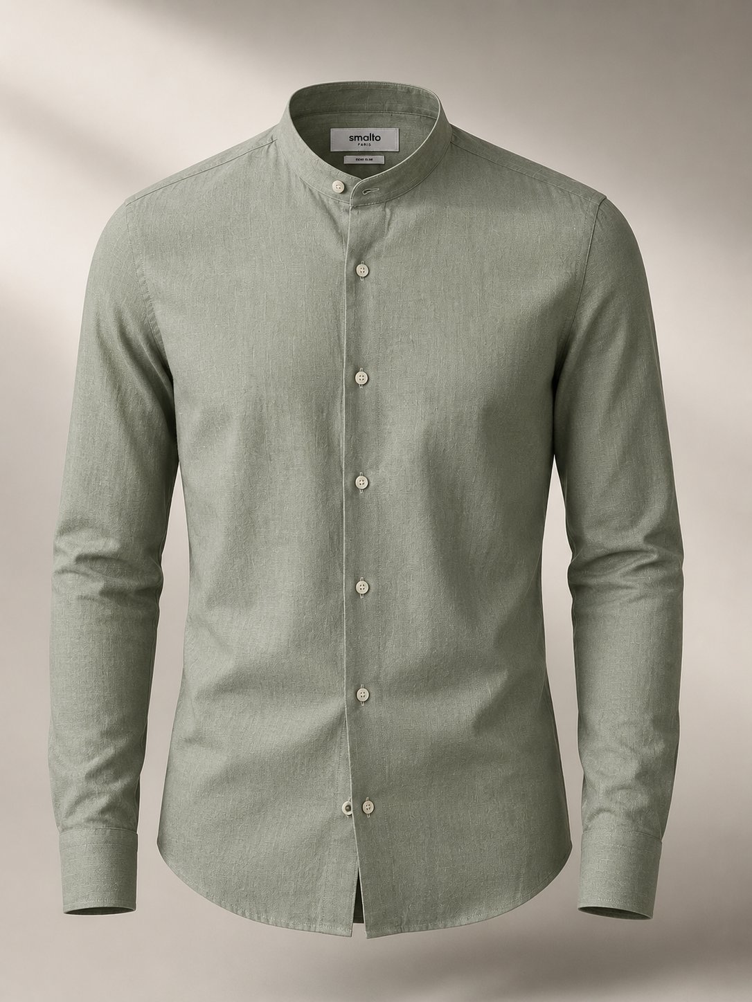 Chemise col coreen TIMEO_075 - Image 4