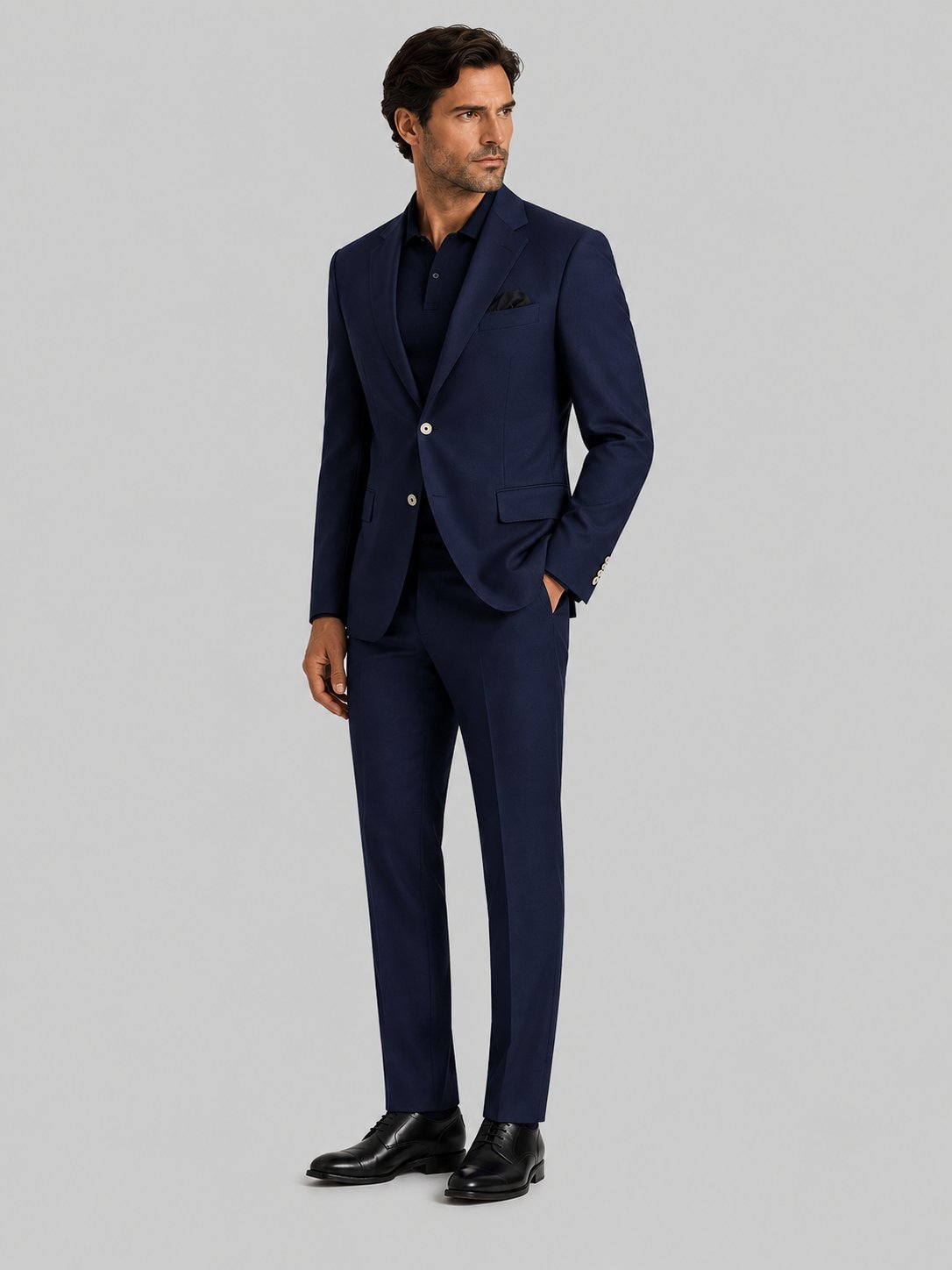 Veste Boutons Blancs ALEXIS - Image 2