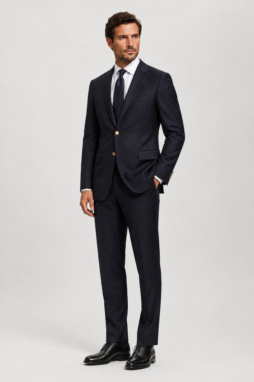 Veste boutons dorés DOMENICO_038 - Imagem 2